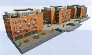 Kronenburg Arnhem schetsplan
